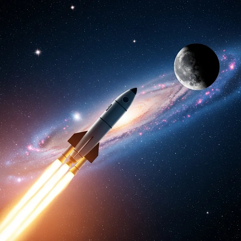 Dynamic Rocket Launch Poster with Vibrant Colors and Sci-Fi Vibes Dynamic Rocket Launch Poster with Vibrant Colors and Sci-Fi Vibes