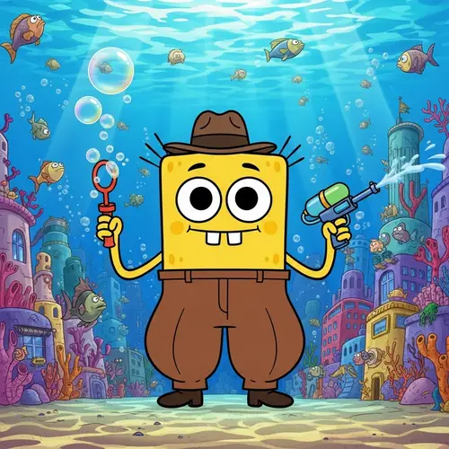 Gangster SpongeBob: A Fun Aquatic Adventure