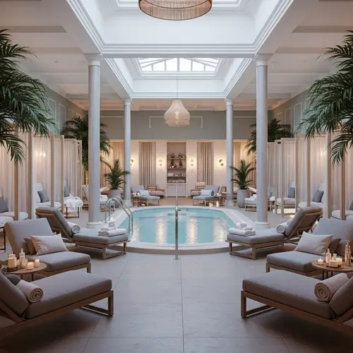 Luxurious Spa Retreat in Lille | Tranquil Nature-inspired Escape