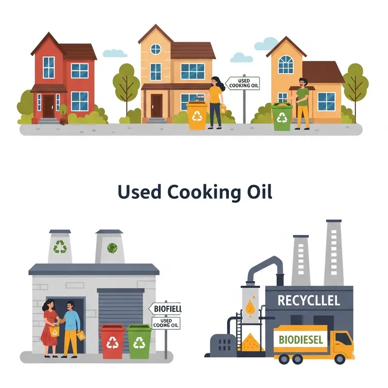 Recycling Used Cooking Oil - Eco-Friendly Solution