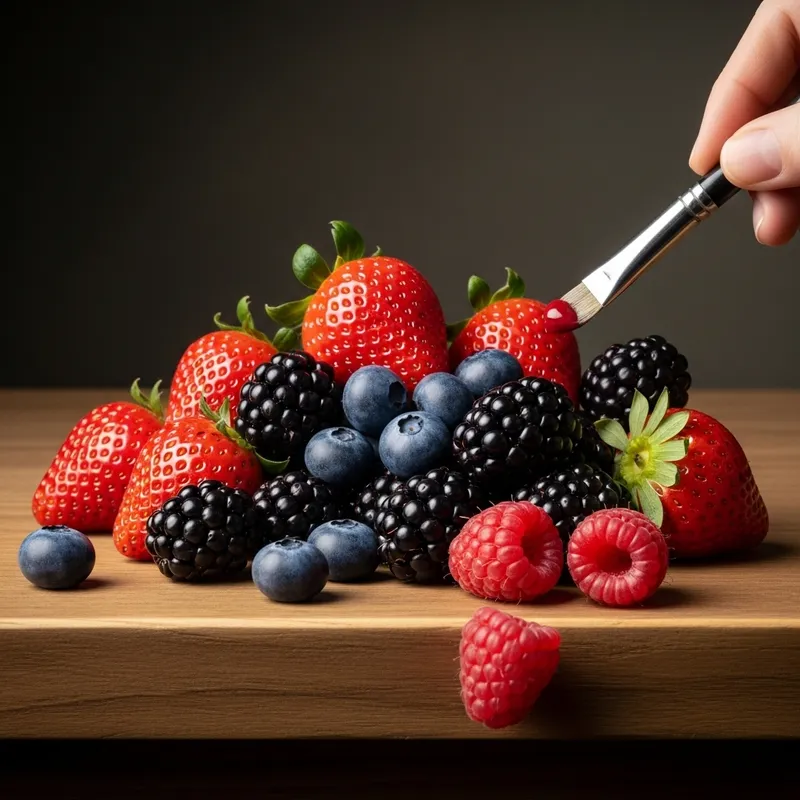 Renaissance Art of Juicy Berries