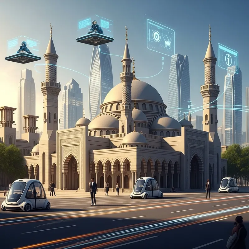 Techno-Islamic Mosque in Modern Context