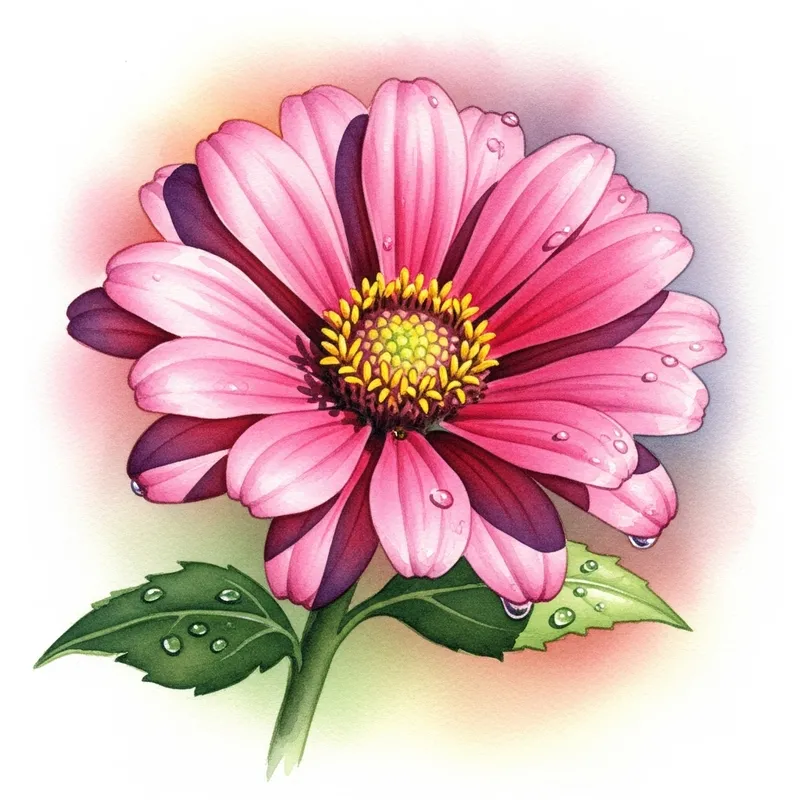 Beautiful Watercolor Floral Artwork