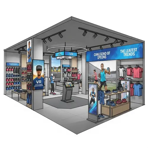 Cutting-Edge Virtual Reality Sports Retail Store | Champs-Élysées