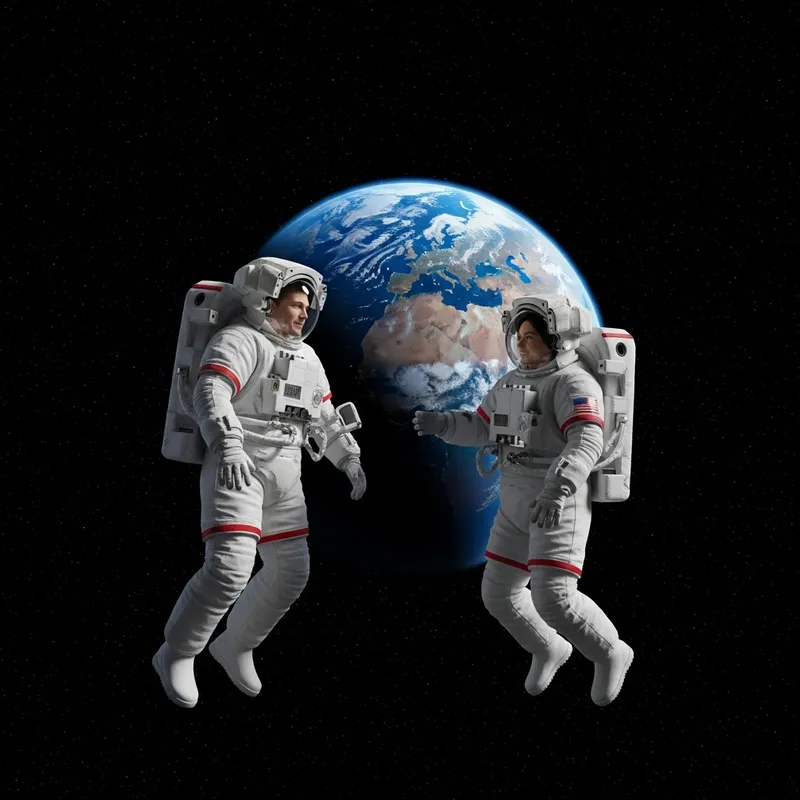 SpaceChat: Conversing Astronauts in Celestial Beauty SpaceChat: Conversing Astronauts in Celestial Beauty