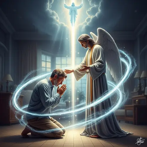 Transformation of Sorrow to Joy: Inspiring Spiritual Scene