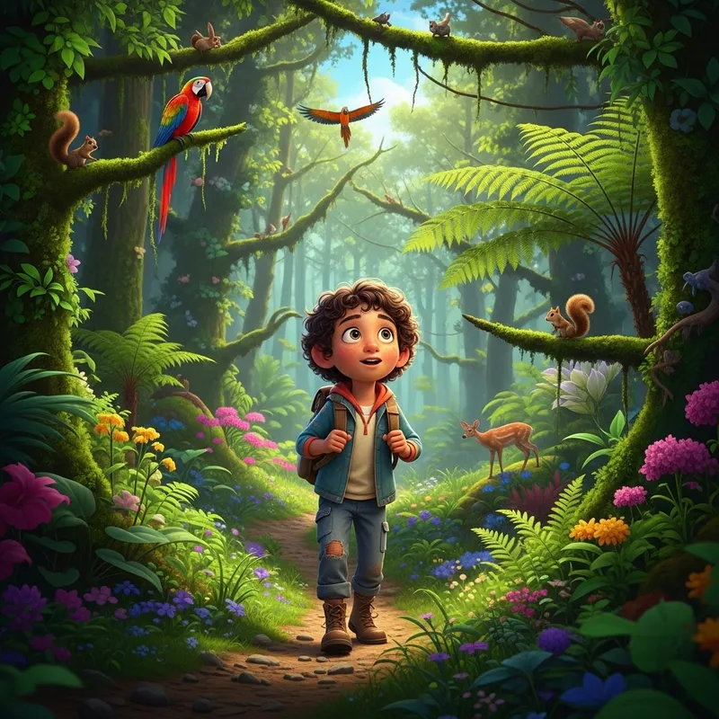 Enchanted Forest Exploration with Nabi: Explore Nature's Beauty