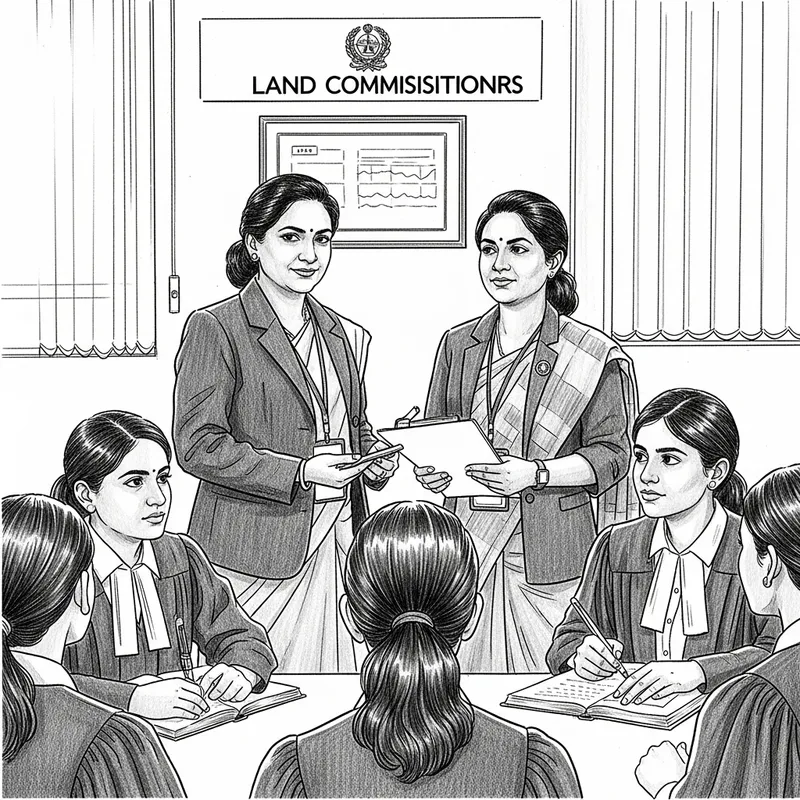 Local Land Commissioners Meeting Women Lawyers in KP Ombudsperson Office