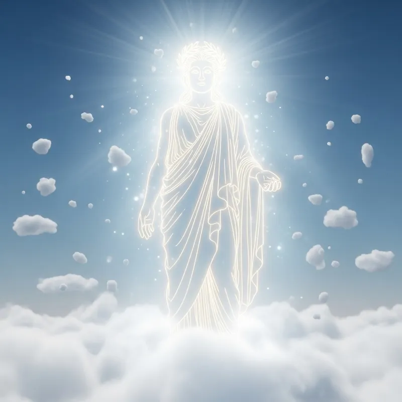 Dios - Shrouded in Divine Aura of Peace and Wisdom