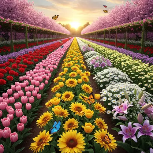 Stunning Garden Flowers in Full Bloom