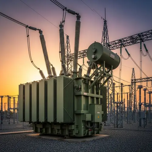 Electrical Power Transformer - Industrial Equipment
