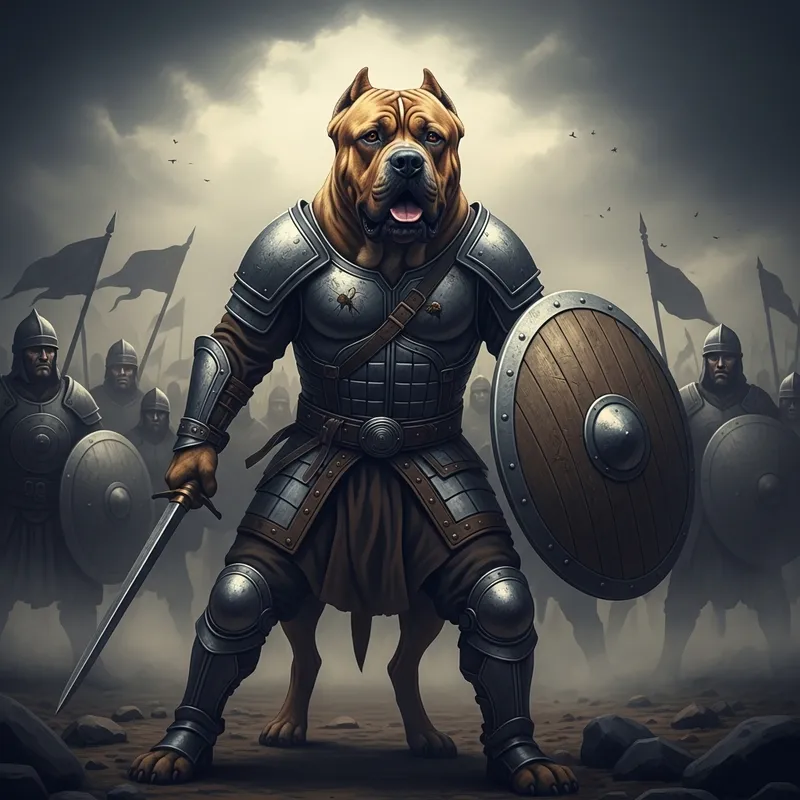 Warrior Dog | Strong and Valiant Fighter Visual