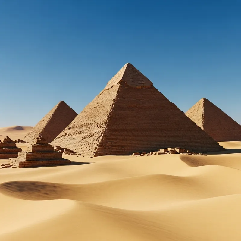 3D Pyramids: Explore the Ancient Marvels of Giza