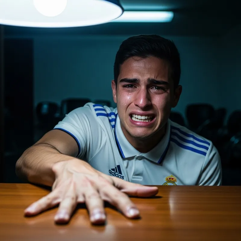 Real Madrid Brahim Diaz Fury: Tears and Tension in 4k