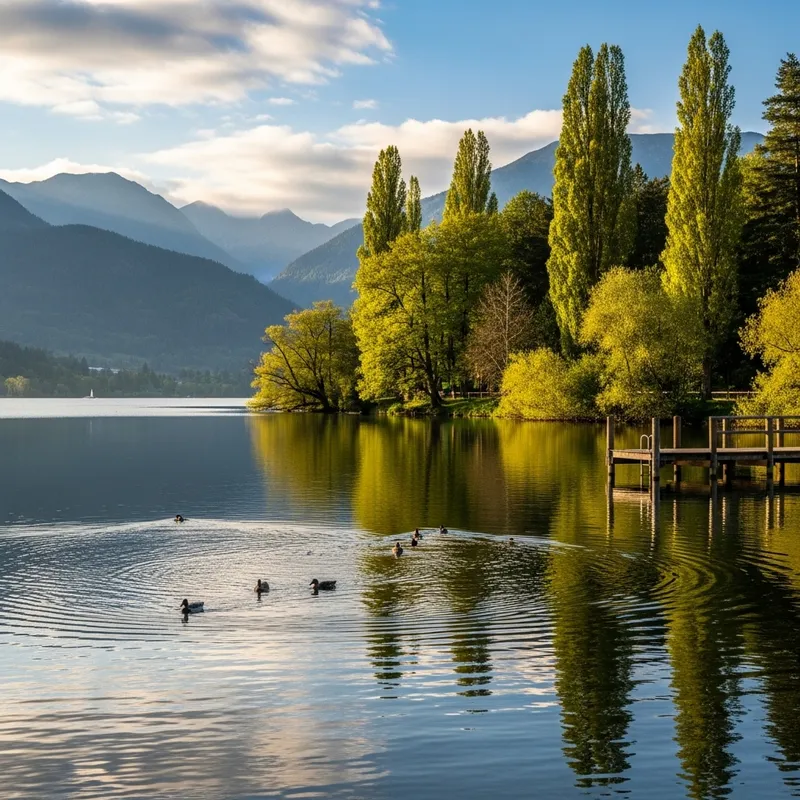 Serene Lake Views: Nature's Perfect Escape