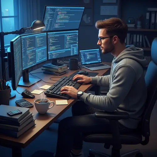 Focused Software Developer at Work