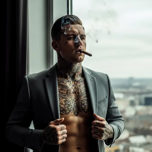 Mysterious Irishman: Sophistication & Tattoos
