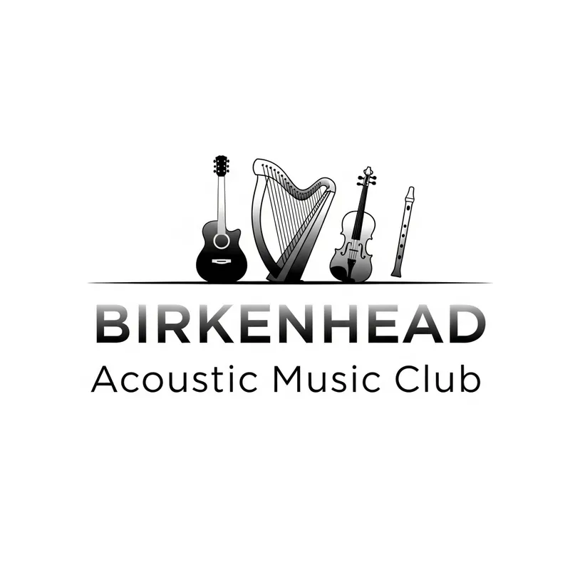 Modern Logo Design for Birkenhead Acoustic Music Club