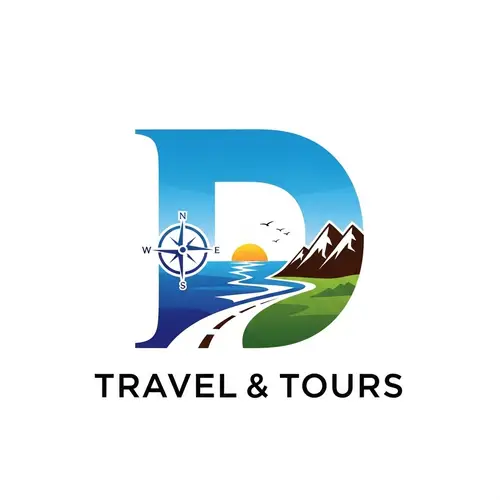 Adventure 'D' Logo for Travel & Tours Company