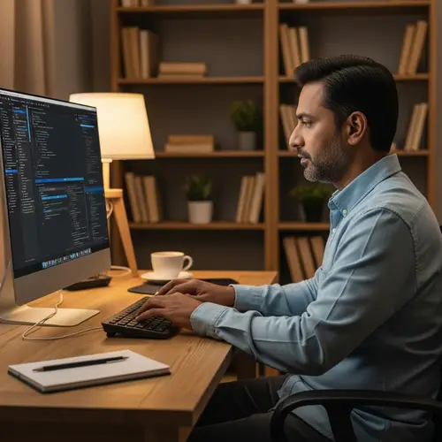 Expert South Asian Developer Crafting Elegant Websites