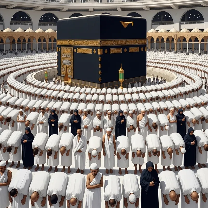Hajj & Umrah Pilgrimage in Mecca: Spiritual Journey Captured