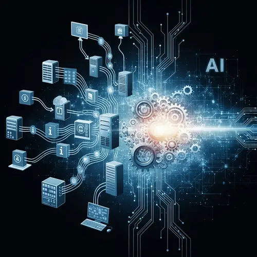 Computer Networks & AI: Digital Intersection Imagery