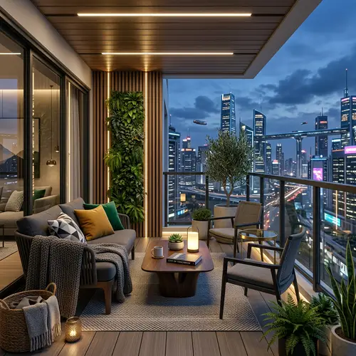 Modern Balcony Interior Design Ideas