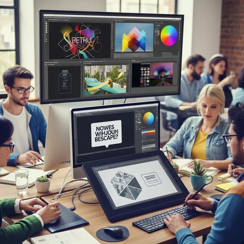 Graphic Design Technology Showcase | Creative Workspace