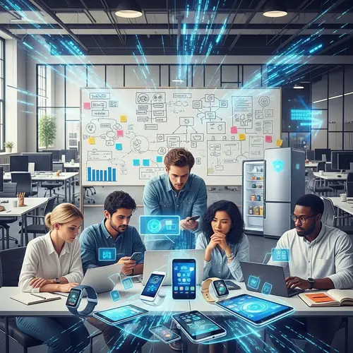 Tech-Fuelled IoT Development Scene with Diverse Team