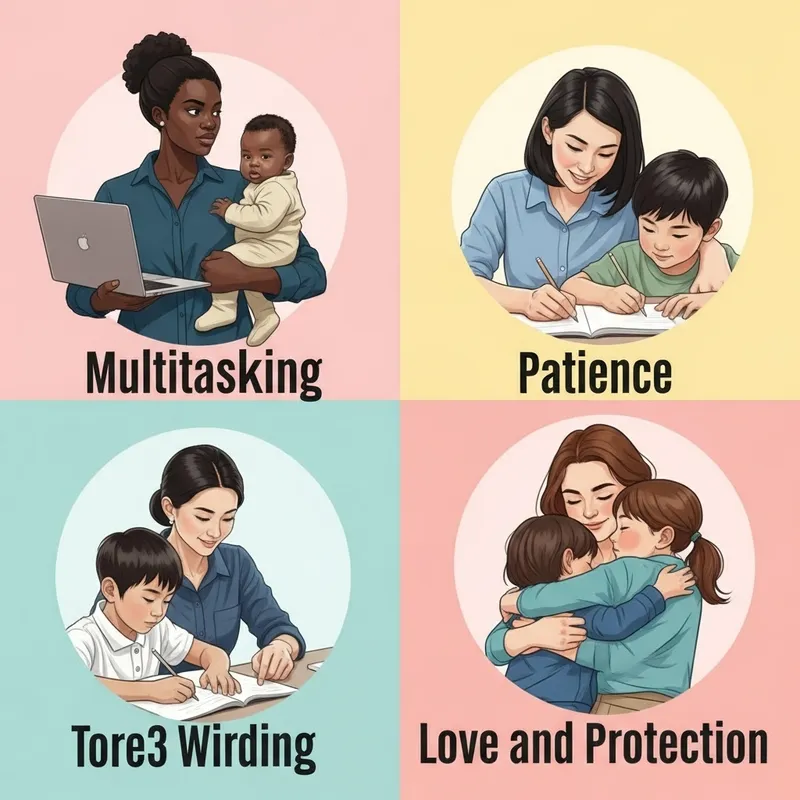 Highlighting Strength & Resilience of Mothers: Vibrant & Calming Styles Highlighting Strength & Resilience of Mothers: Vibrant & Calming Styles