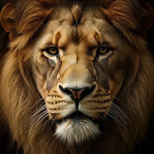 Man to Lion Transformation: Fierce & Majestic Imagery