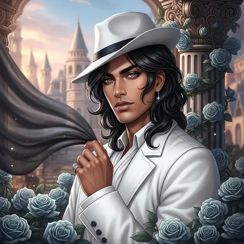 Luxurious Fantasy Art of a South Asian Young Man