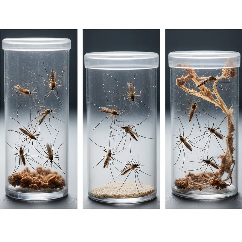 Realistic Mosquito Traps: 30 Mosquitoes Captured Realistic Mosquito Traps: 30 Mosquitoes Captured