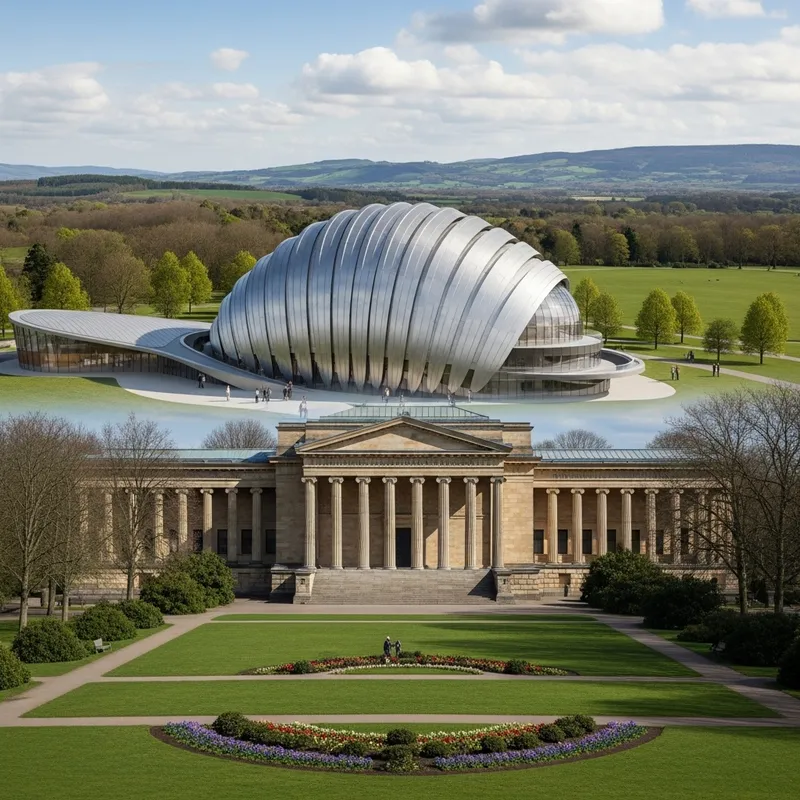 SEC Armadillo & Museo della Letteratura Schiller, Parco di Marbach | Architectural Fusion