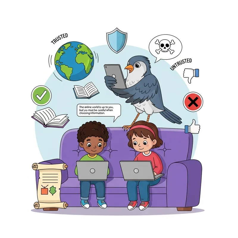 Playful Kids in the Online World: Be Selective with Information