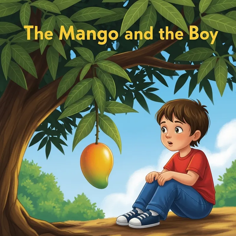 The Mango and the Boy - Illustrated Storybook for Kids