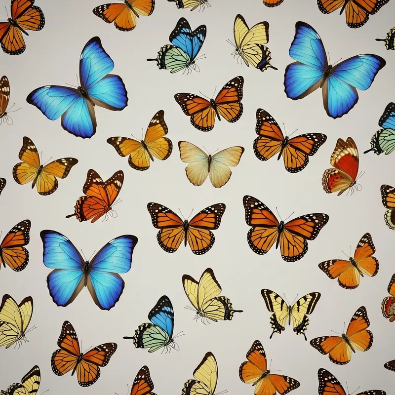 Unique Butterfly Wallpaper | Colorful Species Patterns