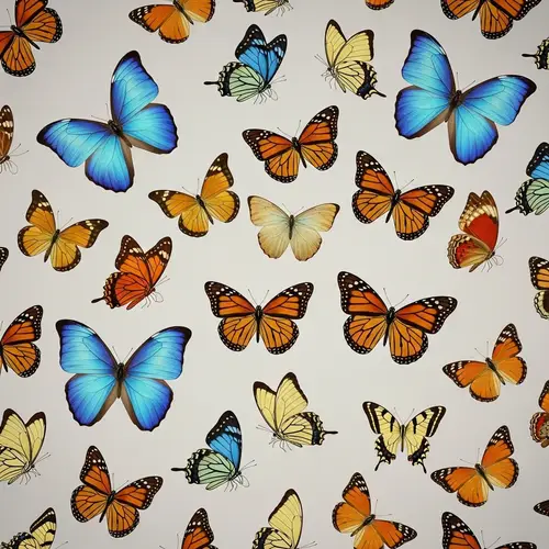 Unique Butterfly Wallpaper Pattern | Colorful Butterfly Species