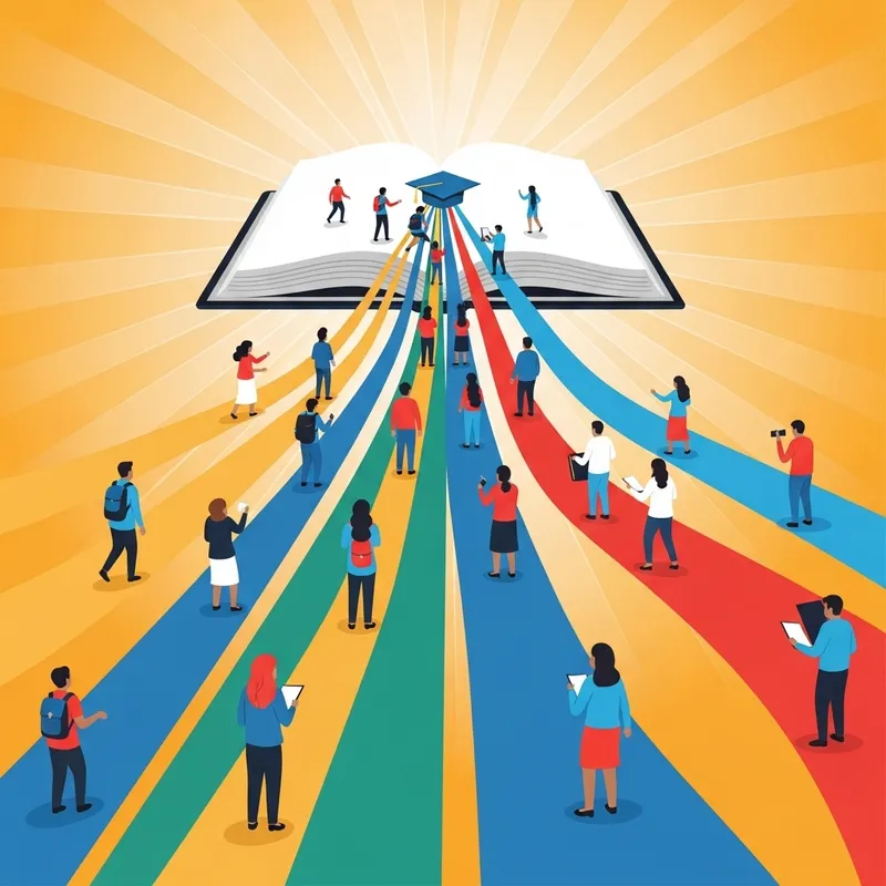 Access to Higher Education: An Abstract Representation