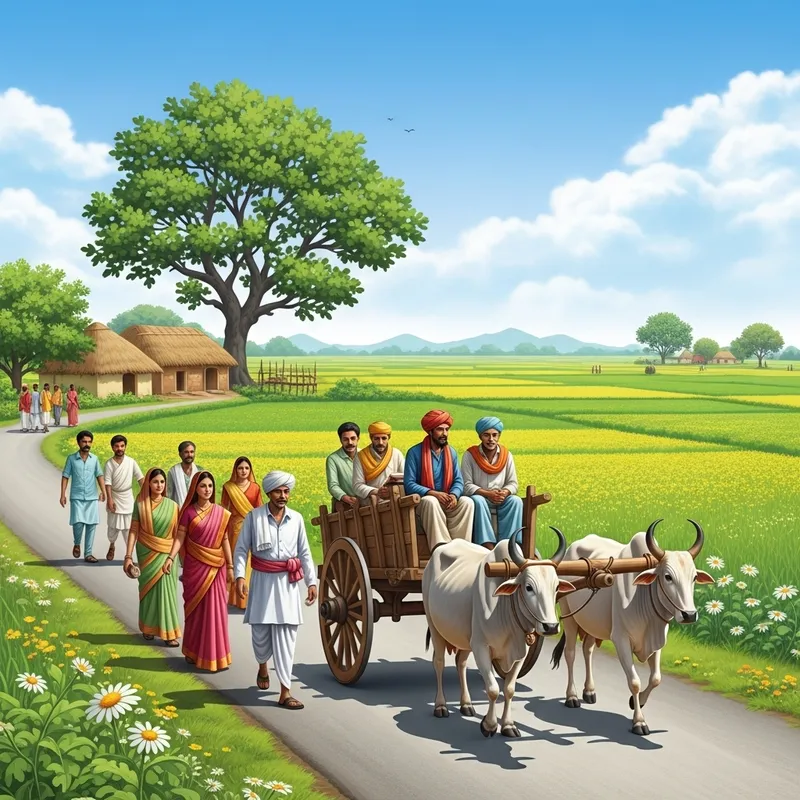 Gyan Safari of India: Rural Landscape Journey