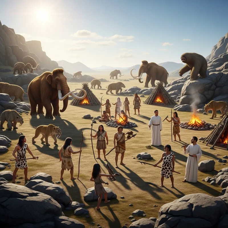 Discover the Stone Age World: Ancestral Hunters, Wildlife & Ancient Tools