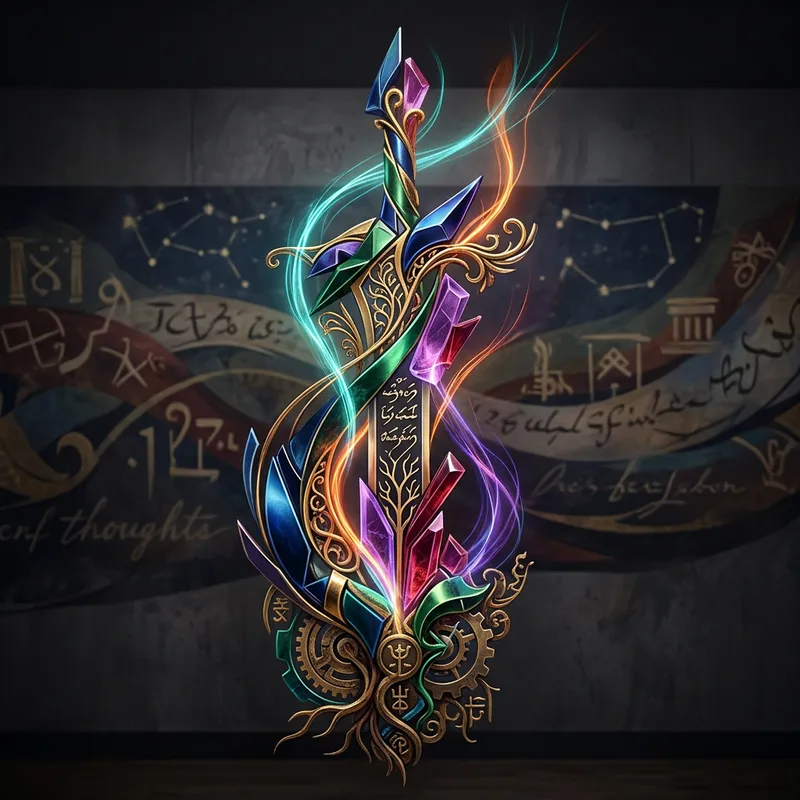 Abstract Weapon Art - Discover the Symbolic Beauty