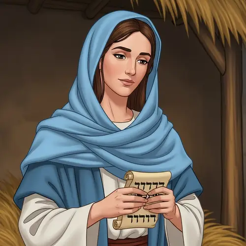 Mary, Mother of Jesus: Historic Figure Illustration