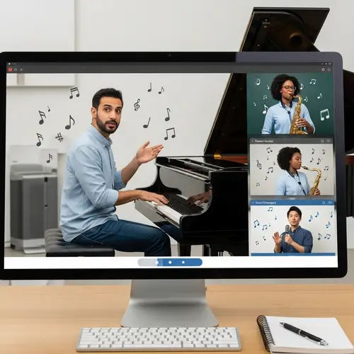 Online Music Lessons - Piano, Saxophone, Vocal | Virtual Classes
