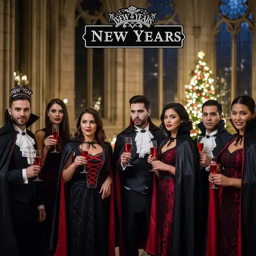 Unique New Year's Corporate Vampire Party | Festive Nocturnal Celebration