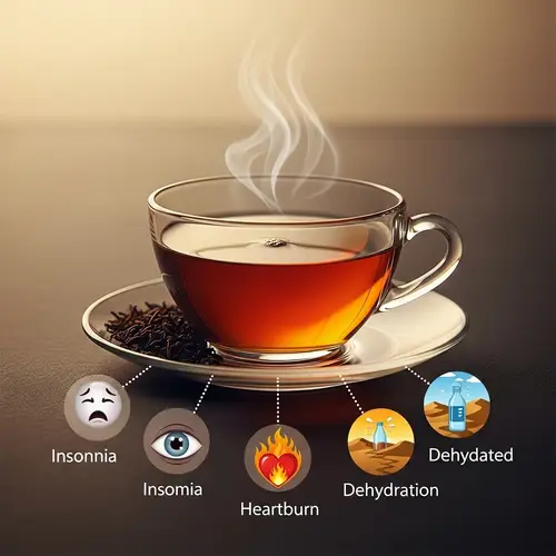 Negative Effects of Excessive Tea Consumption on Health