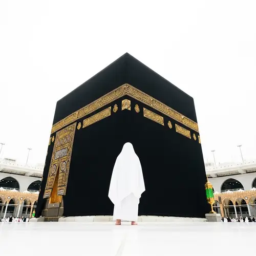 Kaaba View in Mecca - Spiritual Journey | Website Name
