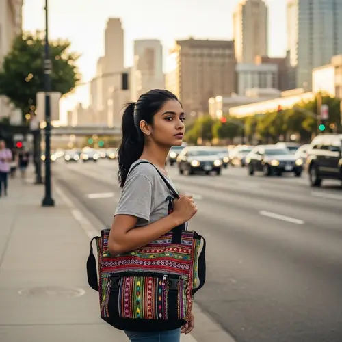 18-Year-Old South Asian Girl's Urban Casual Style