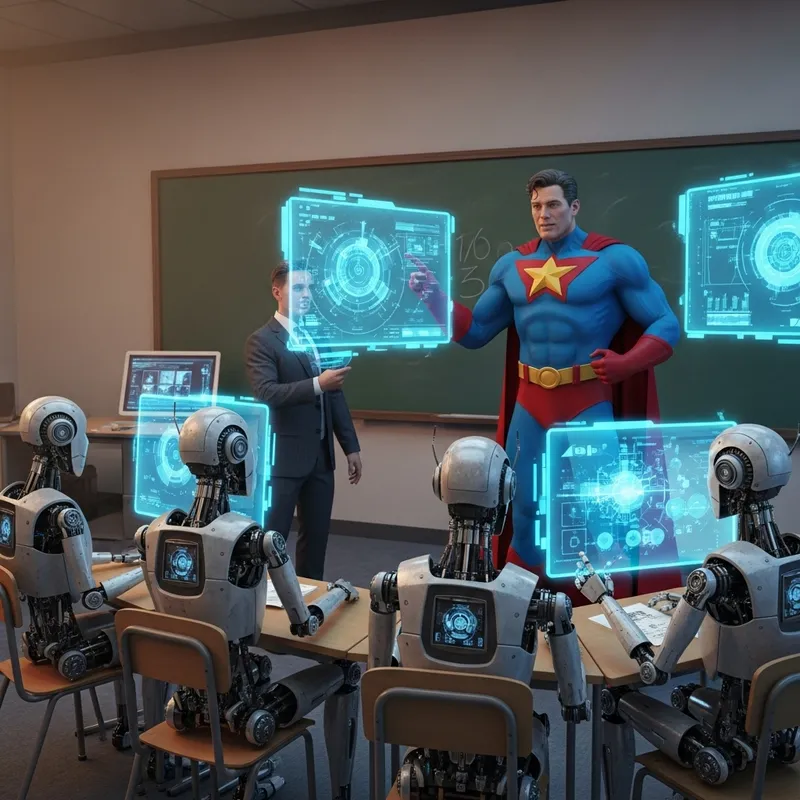 Superhero Teaches Robots Human Values Superhero Teaches Robots Human Values