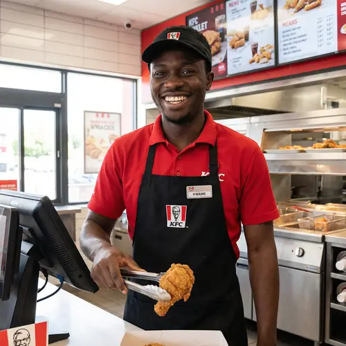 Transform Into a KFC Worker